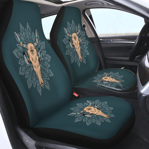 Image of Buffalo Insect Dreamcatcher SWQT3760 Car Seat Covers