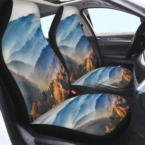 Majestic Montain Landscape SWQT3813 Car Seat Covers