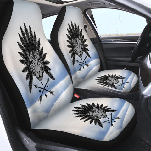 Image of Tiger Feather Arrows SWQT3859 Car Seat Covers