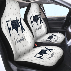 The Wild Life Fox SWQT3872 Car Seat Covers