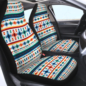 Aztec Stripes SWQT3946 Car Seat Covers