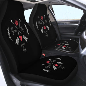 You & Me - Forever & Always Love SWQT4101 Car Seat Covers