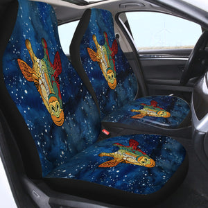 Mandala Giraffe Galaxy Theme SWQT4118 Car Seat Covers