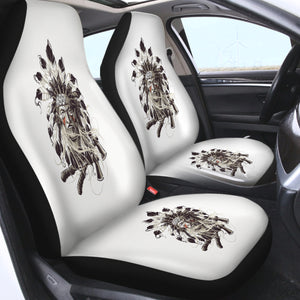 Bohemian Men Fighter SWQT4225 Car Seat Covers