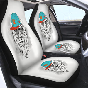 Hiphop Snapback Lion SWQT4229 Car Seat Covers