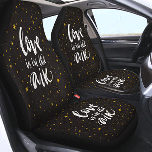 Love Is In The Air SWQT4237 Car Seat Covers