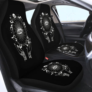 Shine Bright Eye Zodiac Hands SWQT4243 Car Seat Covers