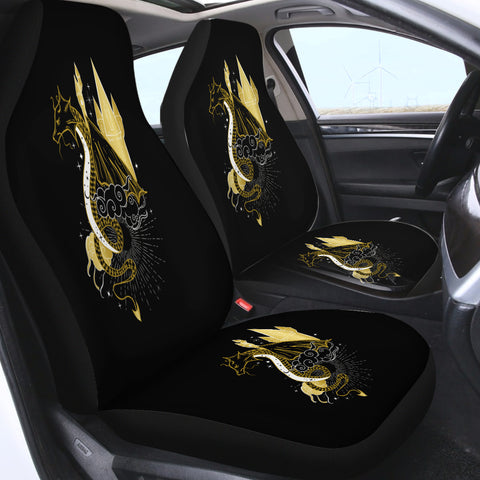 Image of Golden Dragon & Royal Tower SWQT4244 Car Seat Covers