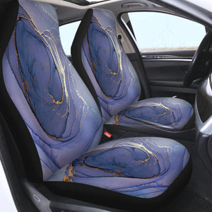 Splash Golden Dark Purple Indigo SWQT4279 Car Seat Covers