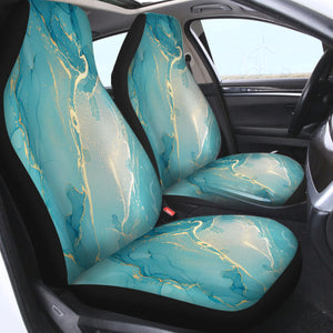 Splash Golden Light Mint SWQT4281 Car Seat Covers