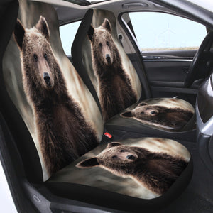 Forest Black Bear SWQT4318 Car Seat Covers