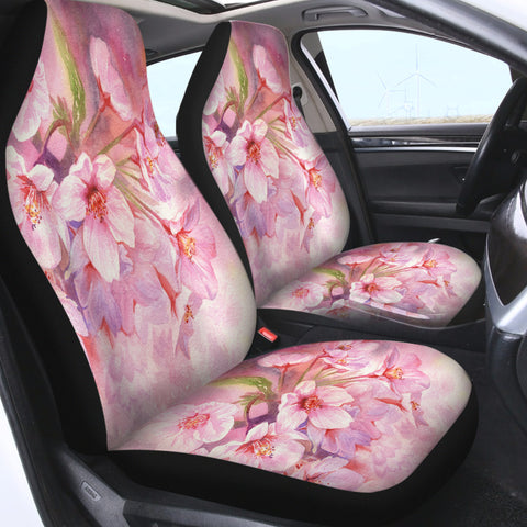 Image of Multi Lotus Pattern SWQT4431 Car Seat Covers