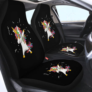 Swag Dab Unicorn SWQT4648 Car Seat Covers