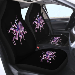 Dark Purple Octopus SWQT4662 Car Seat Covers