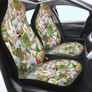 Golden Retriever Pictures SWQT5237 Car Seat Covers