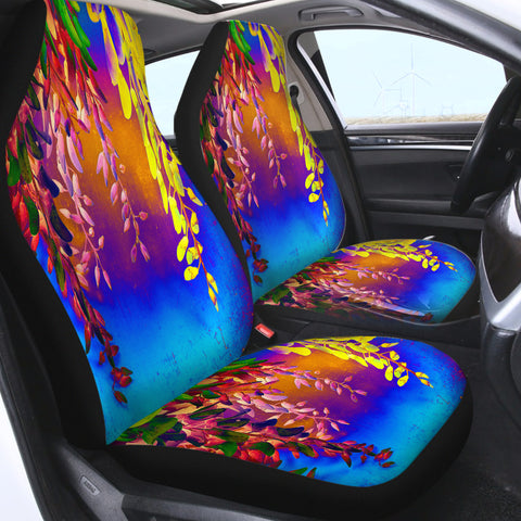 Image of RGB Reverse Gradient Tree SWQT5238 Car Seat Covers