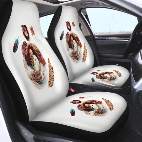 Image of Feather & Egg SWQT5265 Car Seat Covers