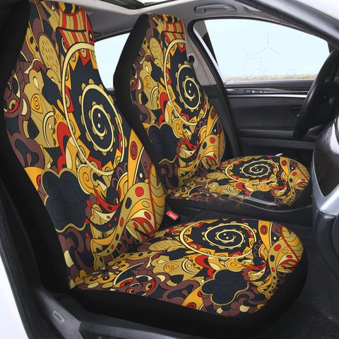 Image of Vintage Color Royal Vortex SWQT5333 Car Seat Covers