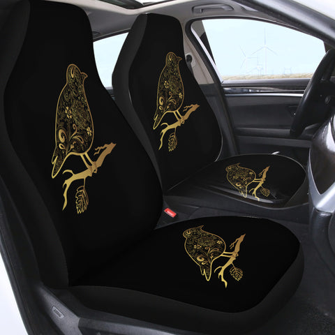 Image of Golden Mandala Sunbird SWQT5472 Car Seat Covers
