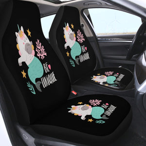 Be Unique Unicorn Mermaid SWQT5603 Car Seat Covers