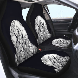B&W Sunset Forest & Mountain SWQT5618 Car Seat Covers