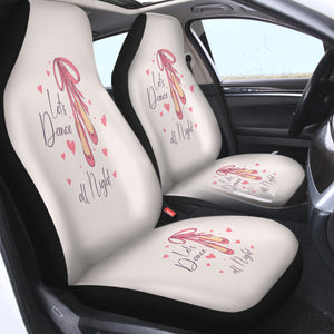 Let's Dance All Night SWQT6216 Car Seat Covers