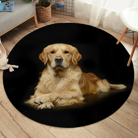 Image of Lonely Dog SWTD3301 Round Rug