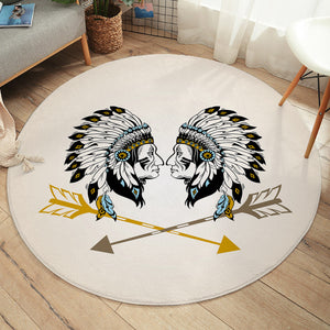 Ancient People SWYD3367 Round Rug