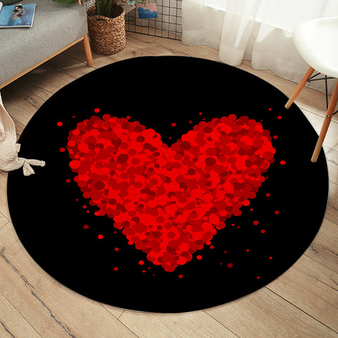 Image of Red Heart SWYD3377 Round Rug