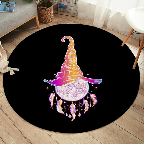 Image of Dream Catcher and Cap SWYD3385 Round Rug