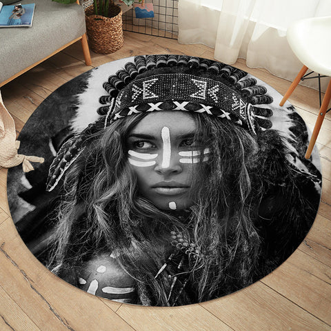 Image of Native Women SWYD3459 Round Rug