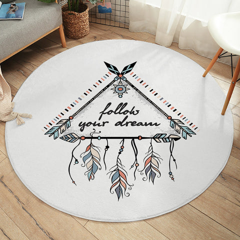 Image of Follow Your Dream SWYD3462 Round Rug