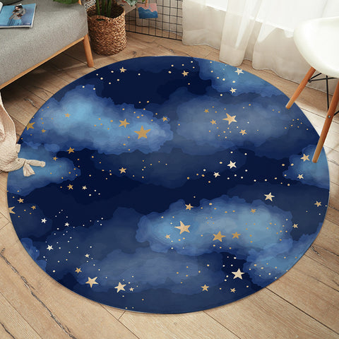 Image of Starry Sky  SWYD3475 Round Rug