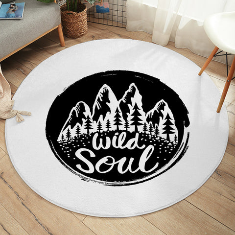 Image of Forest - Wild Soul Workart SWYD3656 Round Rug