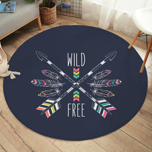 Arrow & Feather - Wild & Free SWYD3667 Round Rug