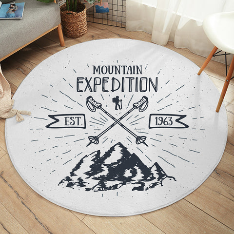 Image of Mountain Expedition SWYD3686 Round Rug