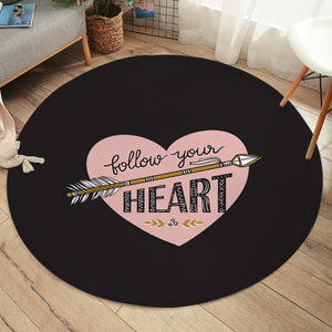 Follow Your Heart - Boho Style SWYD4455 Round Rug