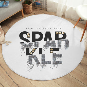 Rise And Shine Baby SWYD4649 Round Rug