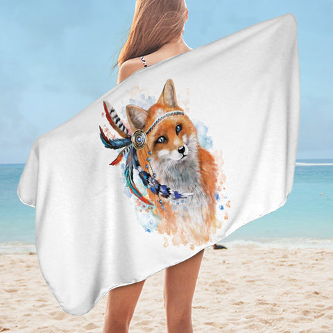 Image of Warchief Fox SWYJ0028 Bath Towel