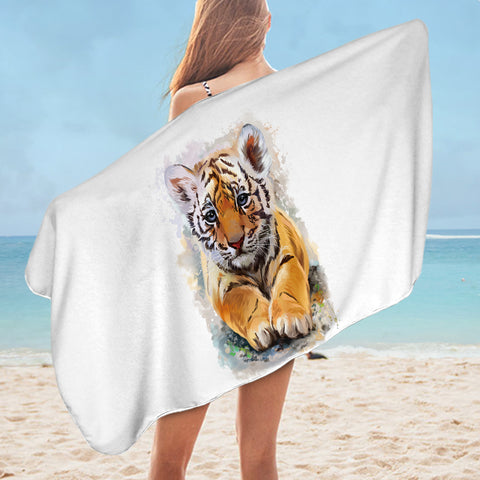 Image of Tiger Cub SWYJ0030 Bath Towel