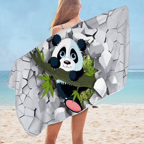 Image of Wrecking Panda SWYJ0070 Bath Towel