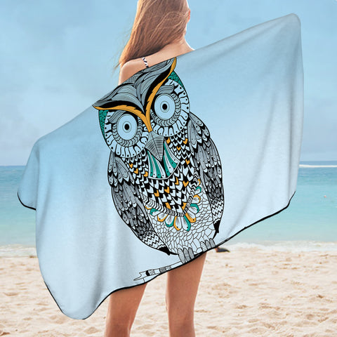 Image of Owl SWYJ0290 Bath Towel