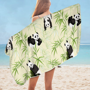 Bamboo Pandas SWYJ0301 Bath Towel