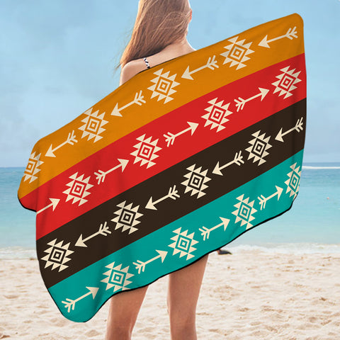 Image of Aztec Style SWYJ0301 Bath Towel