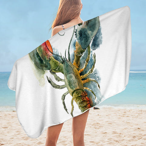 Image of Fresh Lobster SWYJ0640 Bath Towel