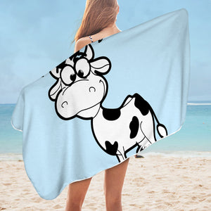 Milk Cow SWYJ0742 Bath Towel