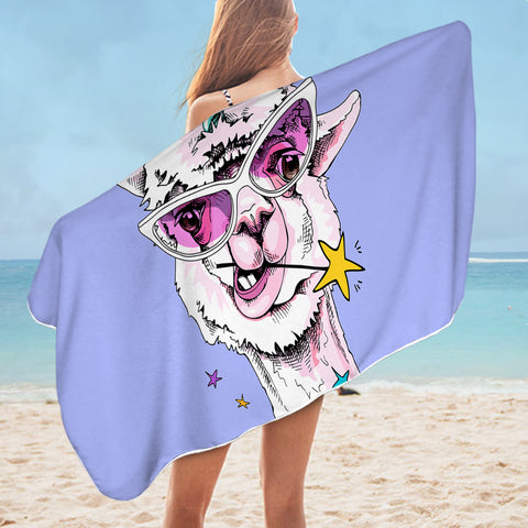 Image of Cool Llama SWYJ0767 Bath Towel