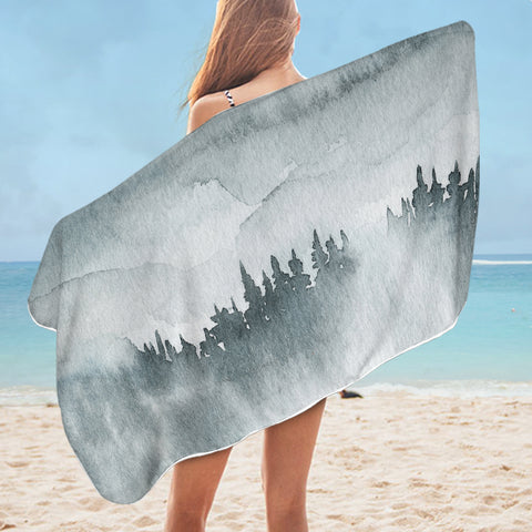Image of Misty Mountain SWYJ0848 Bath Towel