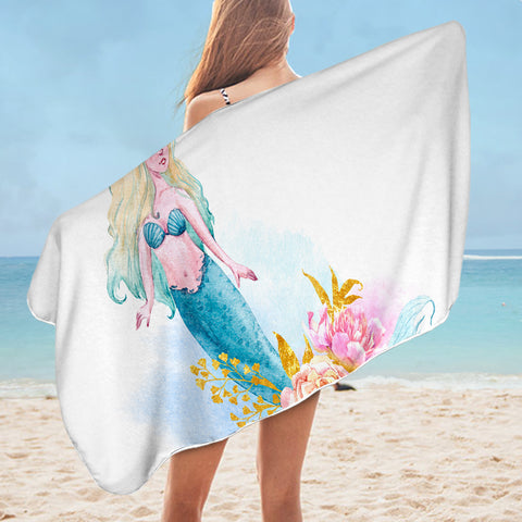Image of Mermaid SWYJ0869 Bath Towel