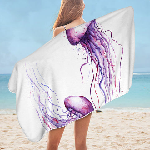 Image of Jellyfish SWYJ0986 Bath Towel